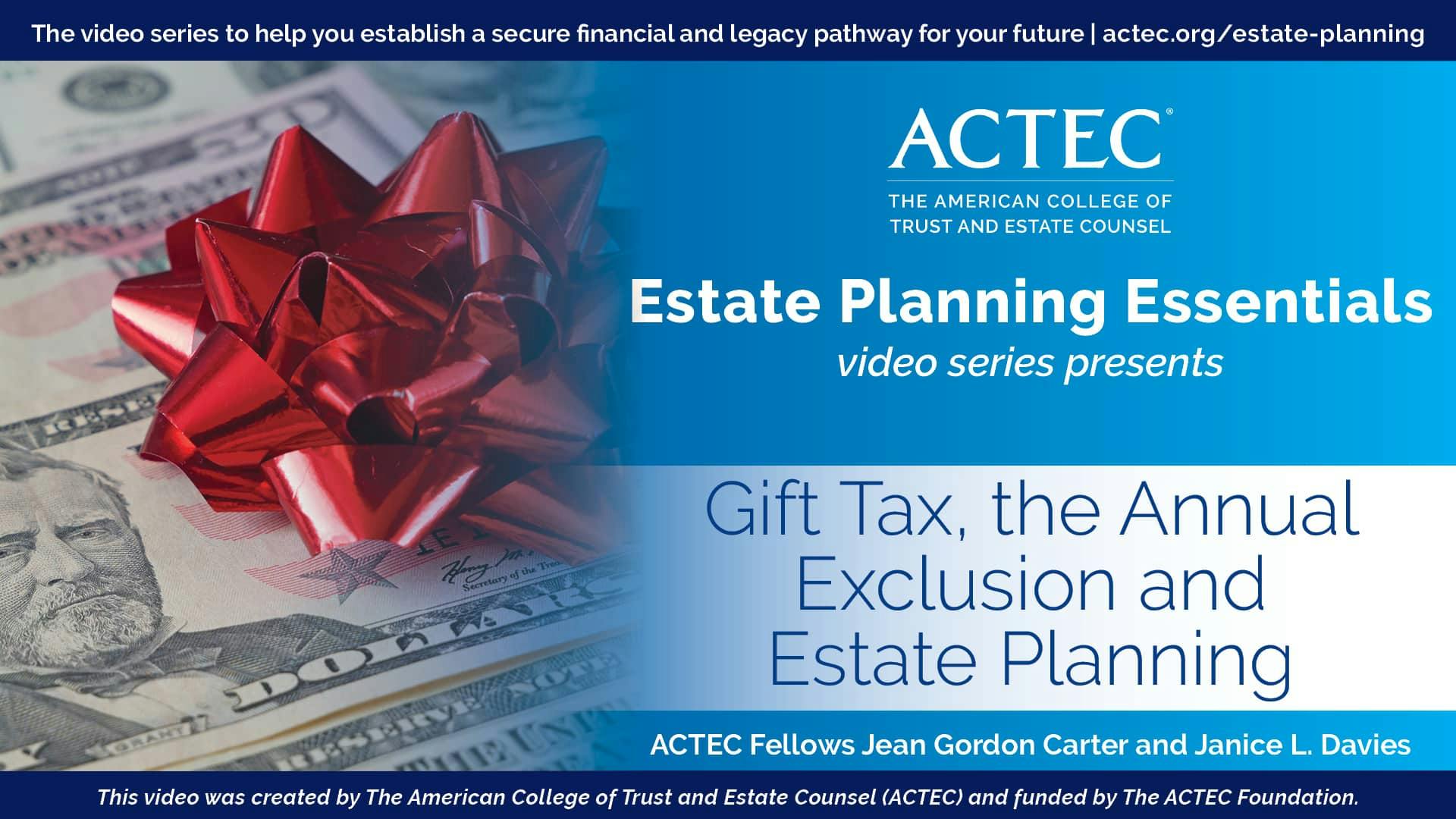 Review your gift and estate plans